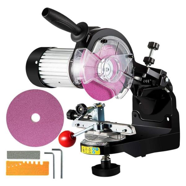 チェーンソー目立て機 高級チェーンソーシャープナー 軽量 携帯用 チェーンソー目立て 刃研ぎ キット...