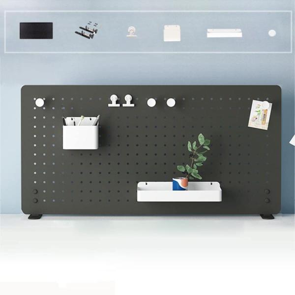 卓上 有孔ボード クランプ式 卓上収納 棚 パンチングボード デスクパネル 机上用品 物置ラック デ...
