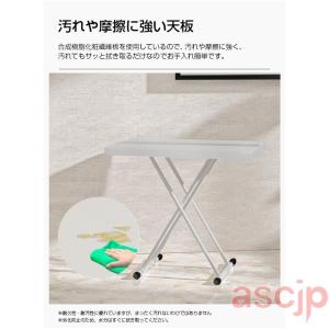 折り畳みテーブル 高さ調節 テーブル 折りたた...の詳細画像4