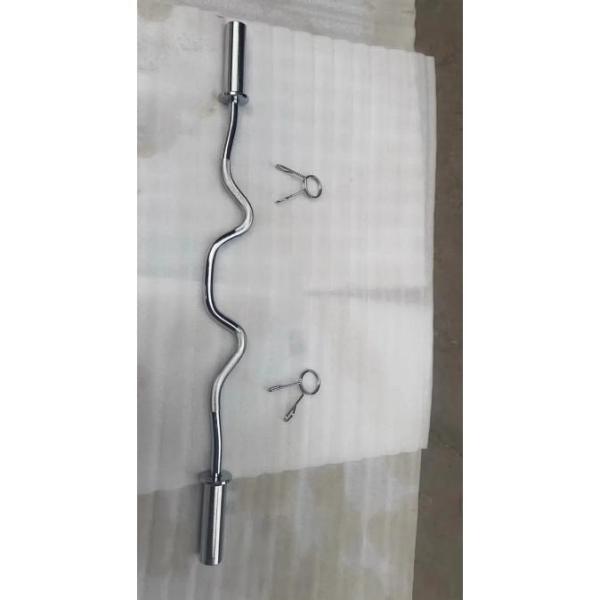 レギュラースーパーカールバー/バー バーベル 筋トレ wシャフト Wバー ダンベル トレーニング器具...