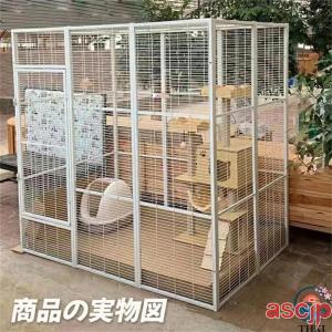 ねこケージ 大型 猫 ケージ 大型 人入れる 猫 ケージ 大型 多頭 ケージ 猫猫のケージ 猫ケージ 大型 猫ケージ キャットケージ ドア付き 掃除しやすい 多頭飼い