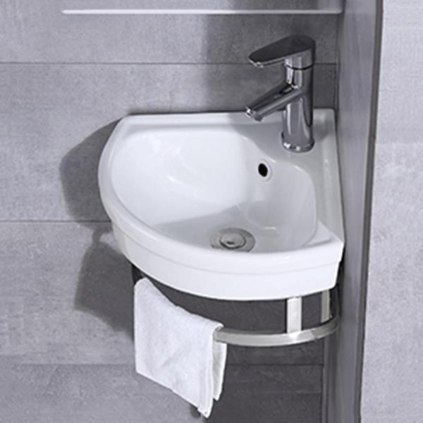 手洗い器 壁掛け 手洗器セット陶器製簡易洗面台 洗面ボウル ガーデキッチ洗面ボール小型 壁付け型手洗...