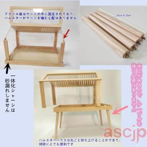 ハムスター ケージ 大きい 新デザイン クリア...の詳細画像2