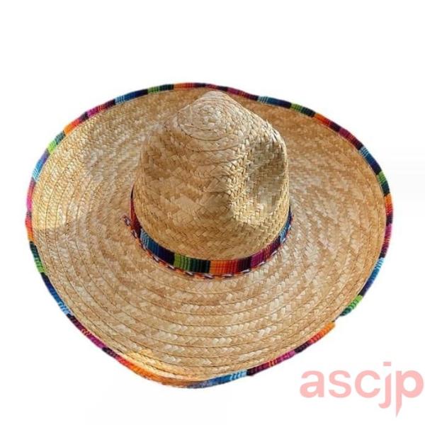 クリスマス ハロウィン モノクロ メキシコ 民族衣装 帽子 パフォーマンス ダンス カラフル 麦わら...