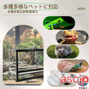 大型ガラス飼育ケージ 爬虫類両生類飼育ケージ ...の詳細画像5