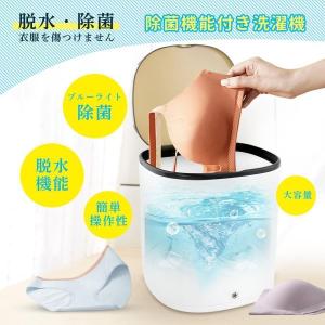ミニ洗濯機 脱水機能付き 小型 ポータブル洗濯...の詳細画像1