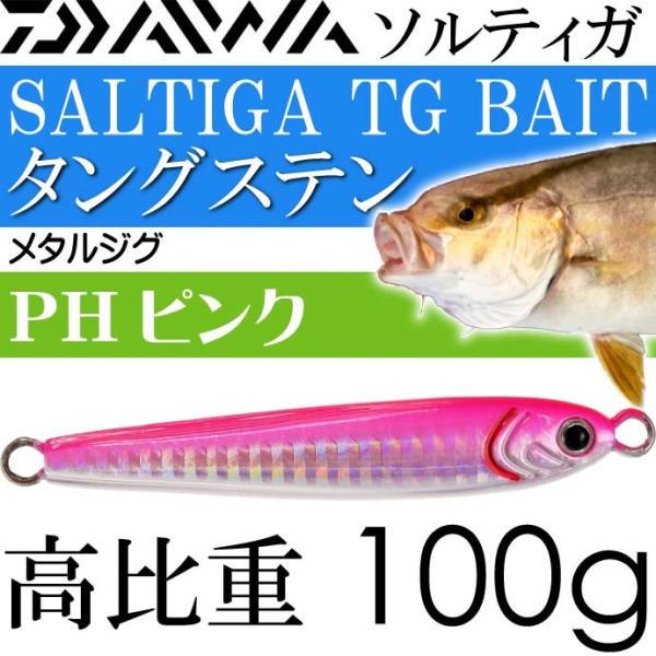 ソルティガ TGベイト タングステンジグ PHピンク 100g DAIWA ダイワ 釣り具 SALT...