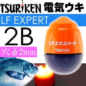 電気ウキ 中通し電気ウキ LFスマート オレンジ 0号 16.7g TSURIKEN 釣研 釣り具