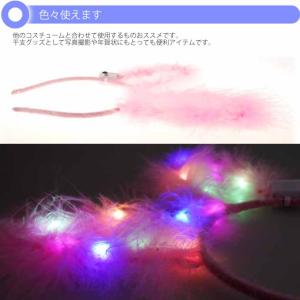 光る ウサギ耳カチューシャ うさぎ耳 ヘアバン...の詳細画像5