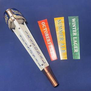 ビアタップ ハンドル SAMUEL ADAMS ホワイト L 中古 シフトノブ にも