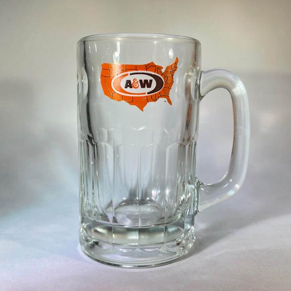A&amp;W ルートビア グラス T24 ビアマグ ジョッキ ダイナー ハンバーガー アメリカ雑貨 ハワイ...
