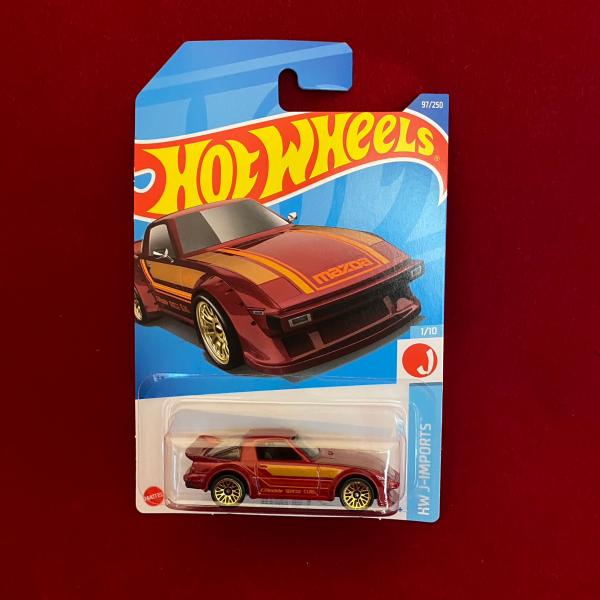 マツダ サバンナ RX7 SA22 レッド D13 ホットウィール hot wheels HW ダイ...