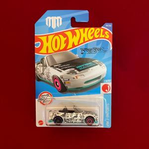 マツダ MX5 ミアータ ロードスター 1991 ホワイト D17 ホットウィール hot wheels HW ダイキャストカー ミニカー アメリカ雑貨｜aseff