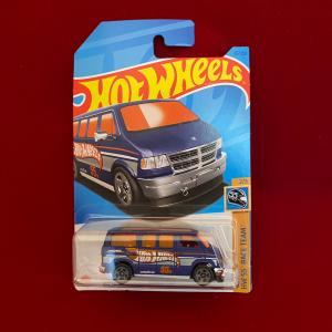 ダッジバン ブルー ダッジラム D49 ホットウィール hot wheels HW ダイキャストカー ミニカー アメリカ雑貨｜aseff