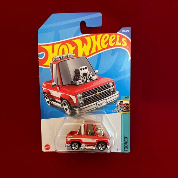 シボレー シルバラード 1983 レッド シェビー D51 ホットウィール hot wheels H...