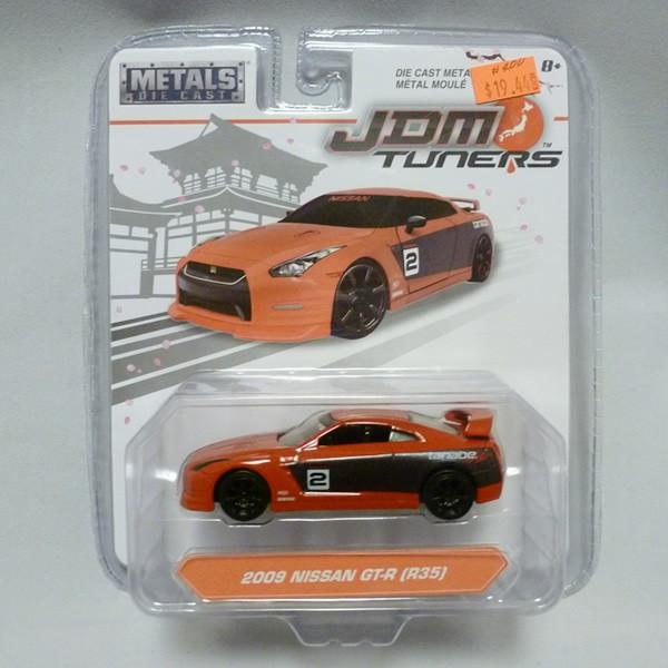 ダイキャストカー JADA 日産 NISSAN GTR R35 赤 D5 ミニカー hot whee...