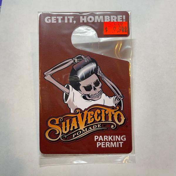 Suavecito パーキング パーミット C29 スアべシート ポマード バーバーショップ グリー...