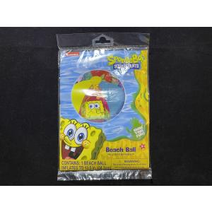 Sponge Bob beach ball スポンジボブ ビーチボール ハワイ雑貨 アメリカン雑貨 アメリカ雑貨 ビーチ オーシャン キャラクターグッズ ロサンゼルス ハワイ｜aseff