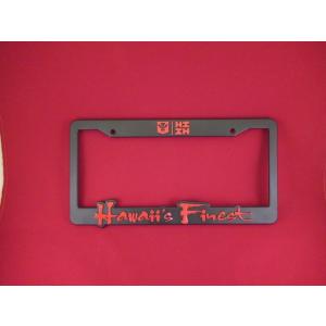 ライセンスプレートフレーム ハワイ  M62 ファイネスト HDM ナンバーフレーム  <クロネコゆ...