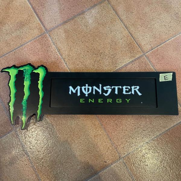 Monster Energy sign E E188 アメリカ雑貨 輸入雑貨 カリフォルニア メタル...