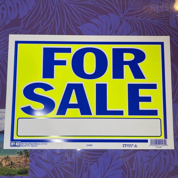FOR SALE ブルー E42 フォーセール プレート サイン インテリア ガレージ カリフォルニ...