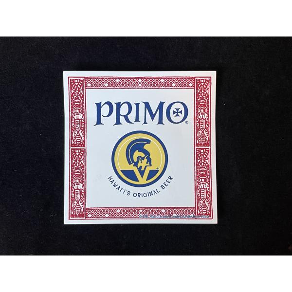プリモビール primobeer primo ステッカー F56 ホワイト デカール シール ハワイ...