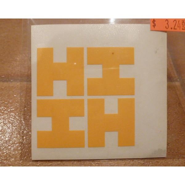 ハワイファイネスト ステッカー 小 オレンジ S35 HAWAII HI USA ステッカー ハワイ...