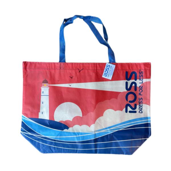 ROSS DRESS FOR LESS エコバッグ F16 海 ロスドレスフォーレス ハワイ雑貨 ナ...