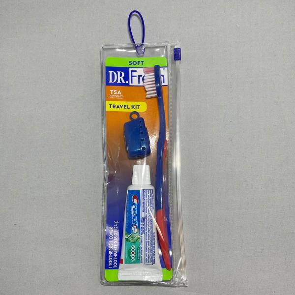 Dr Fresh Travek Kit V141 トラベルキット 旅行 歯ブラシ 歯磨き粉 BBQ ...