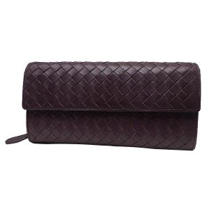 極美品✨BOTTEGAVENETA クロコダイル 鰐革 イントレチャート 長財布 brandeal_0516g1728