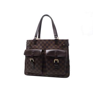 LOUIS VUITTON ユゼス N51128 トートバッグ ダミエライン 保存袋 中古 送料無料 質屋出品｜ash78