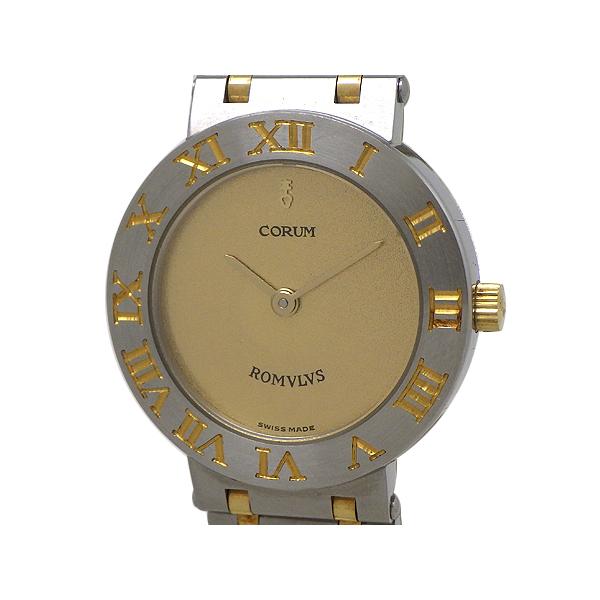 CORUM コルム ロムルス 24.103.21.V-48 腕時計 SS/YG(ステンレススチール/...