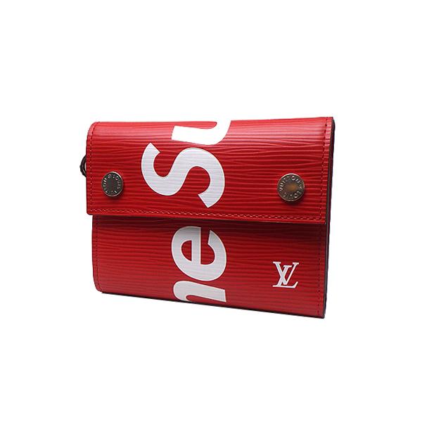 LOUIS VUITTON ルイ・ヴィトン チェーンウォレット M67755 3つ折り財布 コンパク...