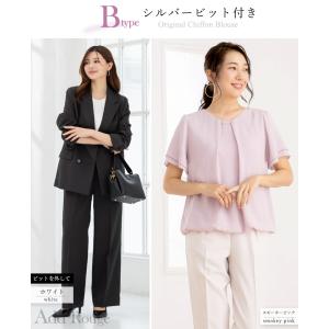 ブラウス レディース トップス 半袖 夏 オフ...の詳細画像2