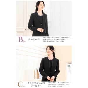 喪服 レディース ワンピース ブラックフォーマ...の詳細画像5