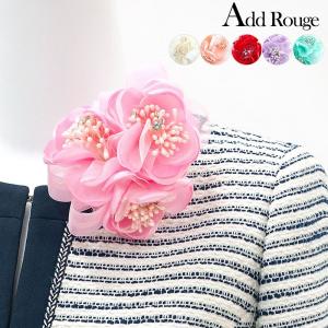 コサージュ ホワイト 白 ベージュ セレモニー 七五三