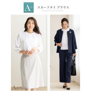 メール便送料無料 ブラウス レディース 八分袖...の詳細画像1