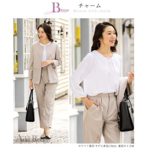 メール便送料無料 ブラウス スーツ インナー ...の詳細画像5