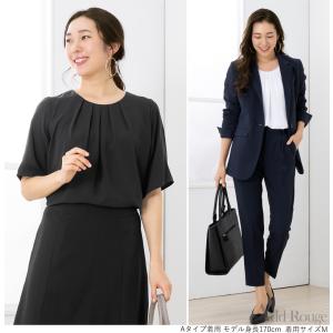 トップス ブラウス レディース 夏 白 オフィ...の詳細画像5