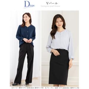 トップス ブラウス レディース スーツ インナ...の詳細画像5