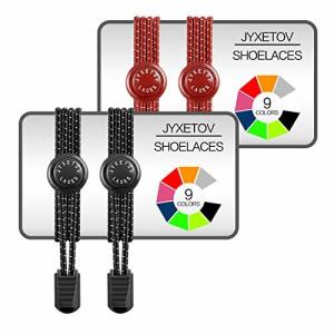 JYXETOV 結ばない伸縮性靴ひも 追加の贈り物を