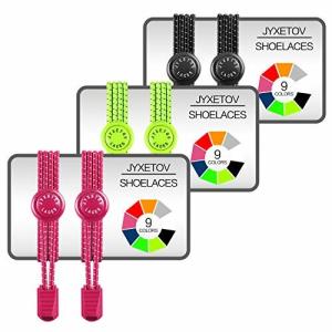 JYXETOV 結ばない伸縮性靴ひも 追加の贈り物を
