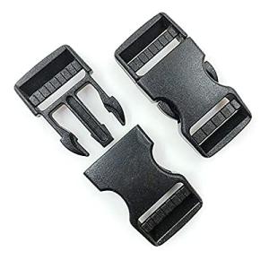 差し込みバックル 内径20mm 20個入り サイドリリースバックル 紐 留め具 リュック部品 背中 プラスチックパー