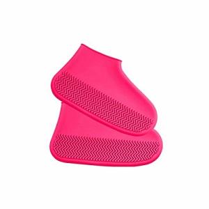 TOMOO 男女兼用 携帯用シリコーン靴カバー レインブーツカバー 折り畳み靴 レインプルーフシューズカバー 高