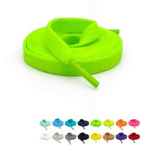 XSUN シューレース 靴紐 shoelaces 100cm 120cm 140cm 160cm 無地 靴ひも 平紐 おしゃれ スニーカー 紐