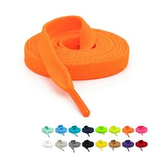 XSUN シューレース 靴紐 shoelaces 100cm 120cm 140cm 160cm 無地 靴ひも 平紐 おしゃれ スニーカー 紐