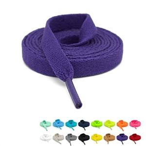 XSUN シューレース 靴紐 shoelaces 100cm 120cm 140cm 160cm 無地 靴ひも 平紐 おしゃれ スニーカー 紐