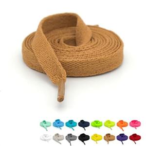 XSUN シューレース 靴紐 shoelaces 100cm 120cm 140cm 160cm 無地 靴ひも 平紐 おしゃれ スニーカー 紐