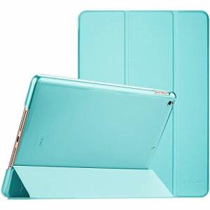 ProCase iPad 10.2" 9/8/7 ケース スマートカバー 超スリム 三つ折りスタンド フォリオ保護ケース 半透明バックカバ