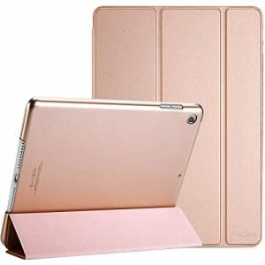ProCase iPad 10.2" 9/8/7 ケース スマートカバー 超スリム 三つ折りスタンド フォリオ保護ケース 半透明バックカバ